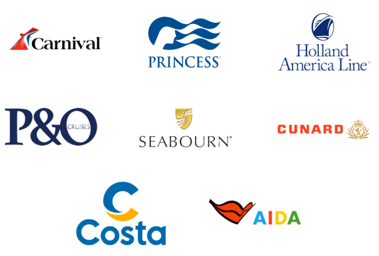 cruiseworklife.org Corporation brand logos